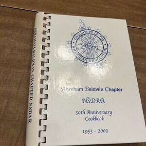 VTG Regional Cookbook Local Comb Carrollton Georgia Abraham Baldwin Chapter